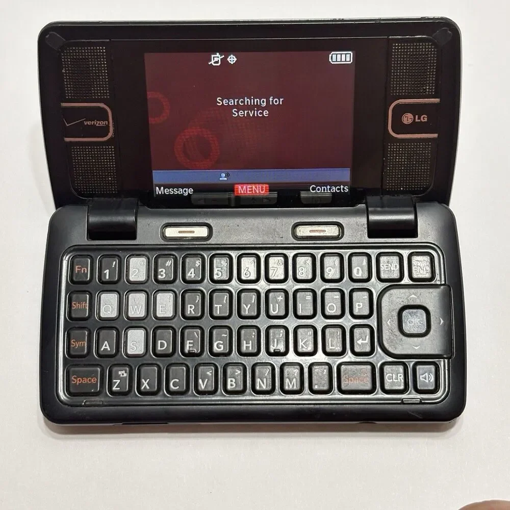 LG enV2 / Envy II VX9100 - Black and Silver ( Verizon ) Rare Cellular Phone